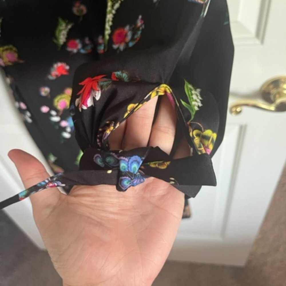 CYNTHIA ROWLEY RAYA FLORAL PRINT DRESS - Picture 4 of 5